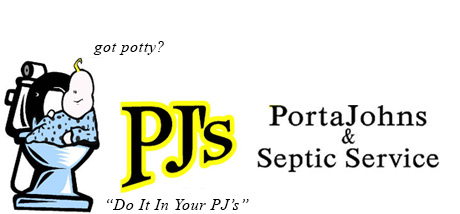 PJ's PortaJohns and Septic Service, Logo